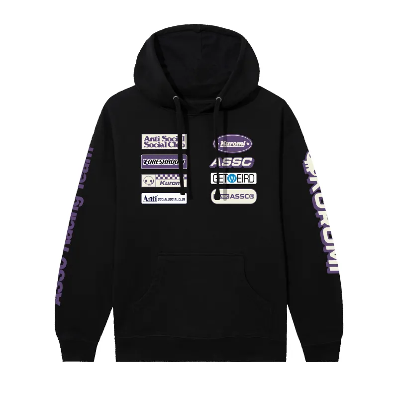 Anti Social Social Club x Kuromi Apex Hoodie (Black) made by Anti Social Social Club