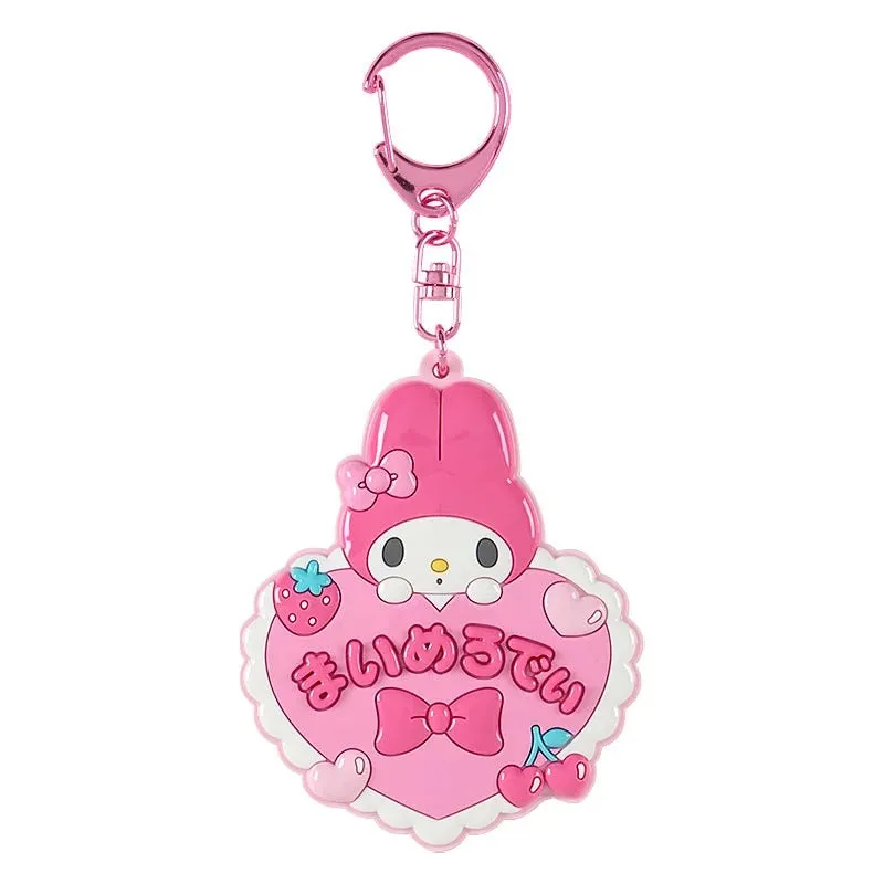 My Melody Keychain Mirror (Kawaii School Series) made by Sanrio