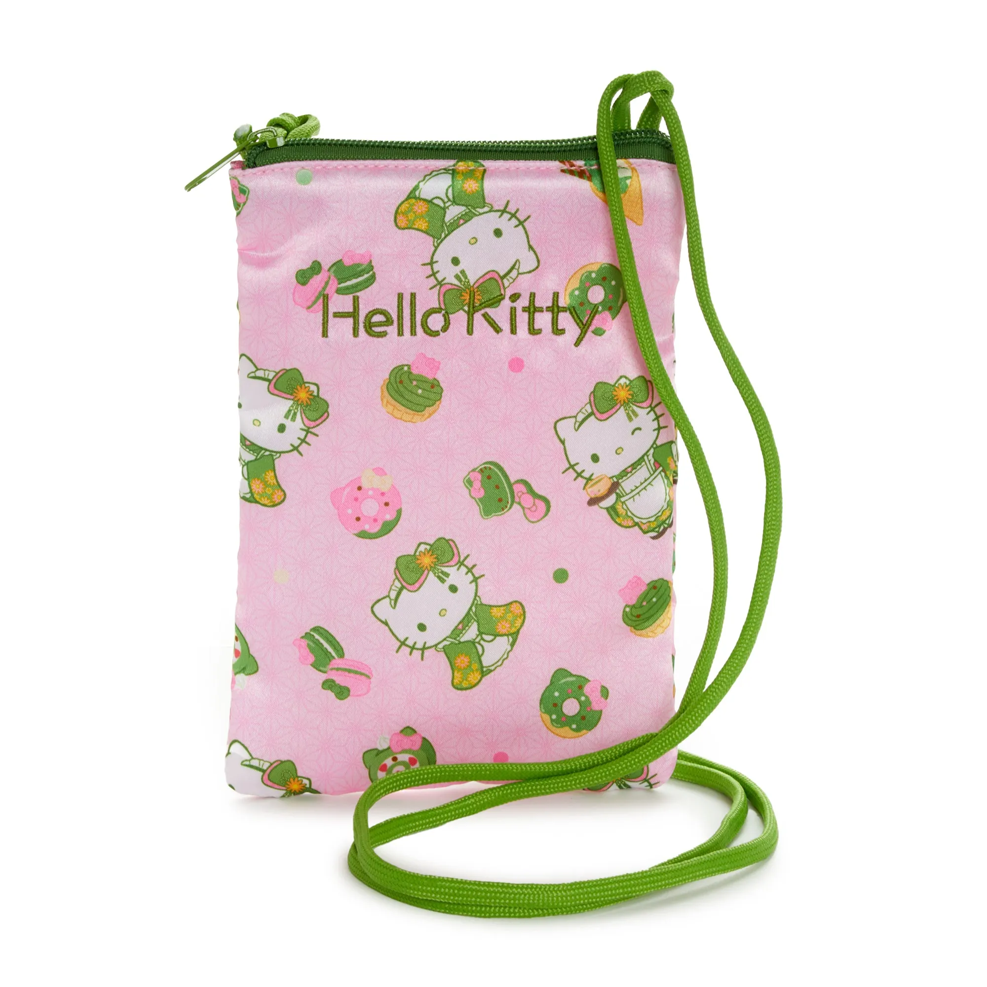 Hello Kitty Crossbody Phone Bag (Matcha Sweets Series) sold by Sanrio