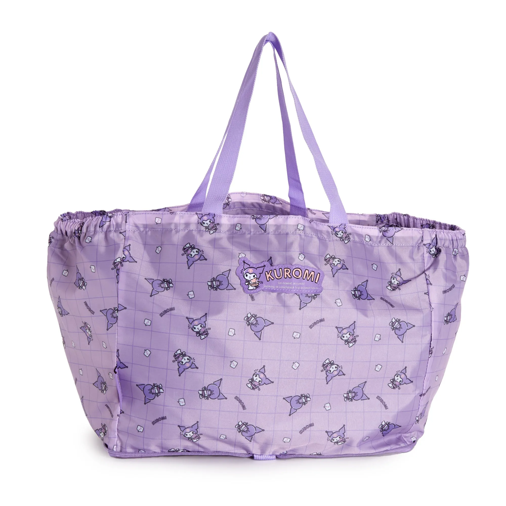 Kuromi Foldable Oversized Tote Bag sold by Sanrio