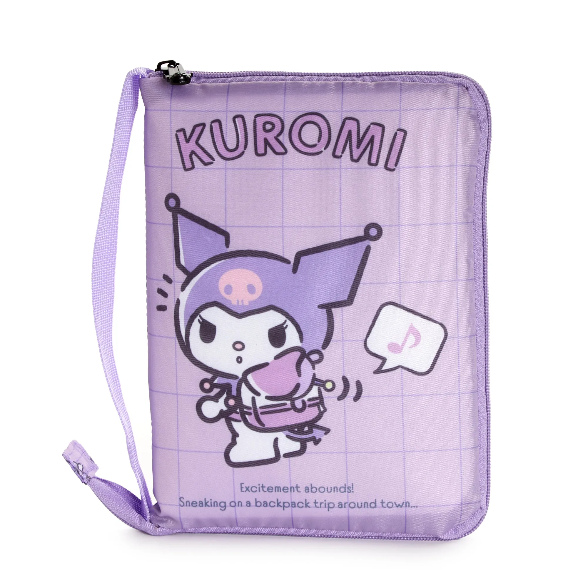 Kuromi Foldable Oversized Tote Bag sold by Sanrio product image thumbnail 2