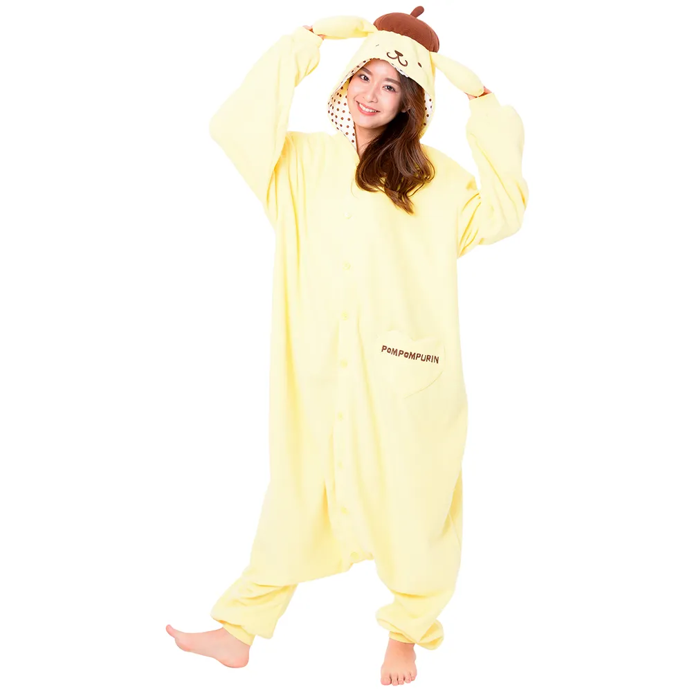 Pompompurin Kigurumi Onesie (XL) sold by Sanrio product image thumbnail 4