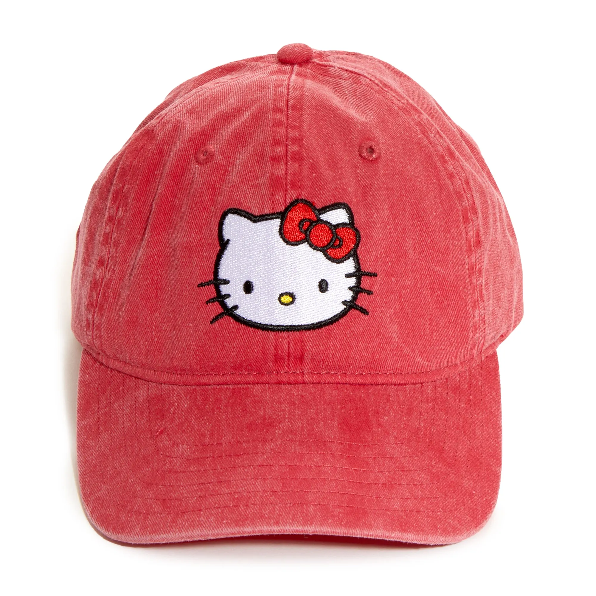 Hello Kitty Retro Pigment Wash Cap (Rose) sold by Sanrio
