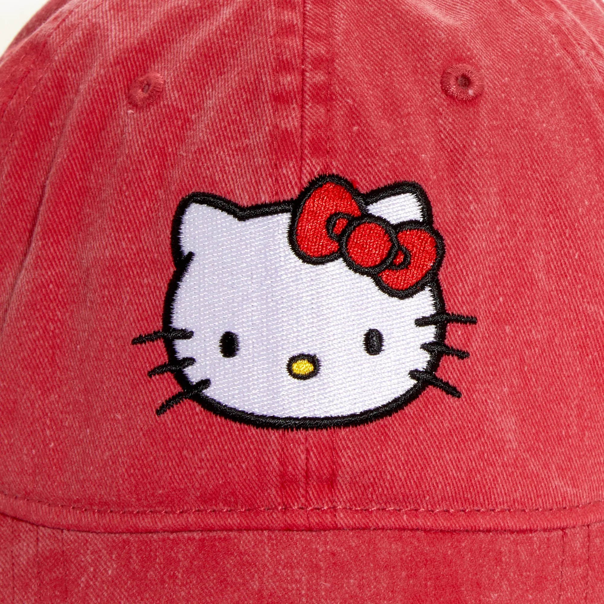 Hello Kitty Retro Pigment Wash Cap (Rose) sold by Sanrio product image thumbnail 2