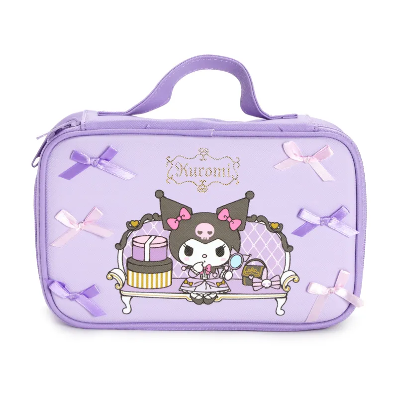 Kuromi Zipper Makeup Bag (Royal Princess Series) sold by Sanrio