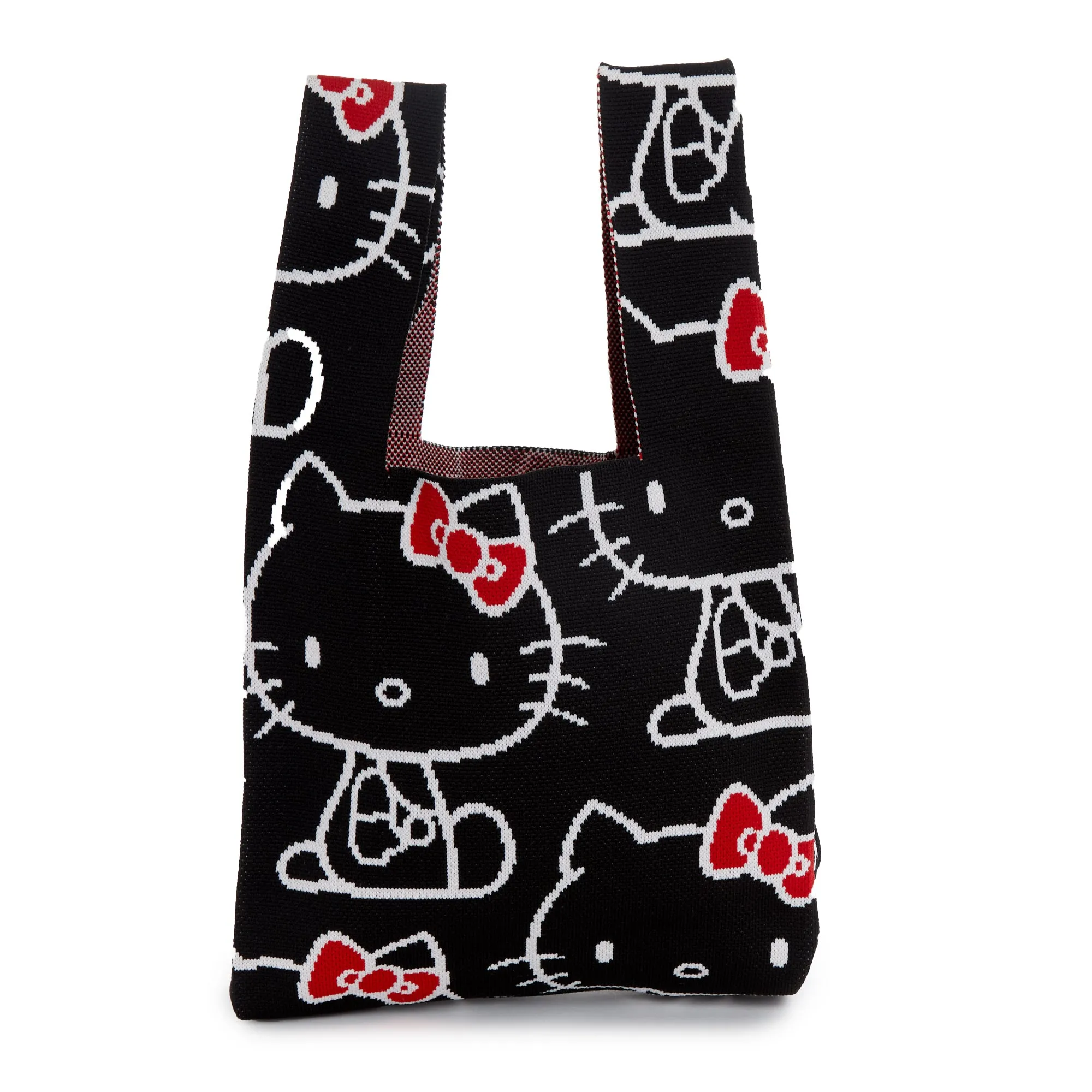 Hello Kitty Knit Shopper Bag (Black) sold by Sanrio