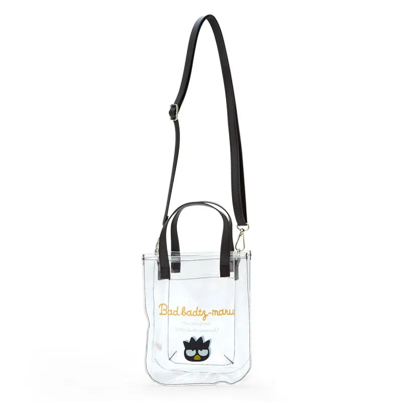 Badtz-maru Clear 2-Way Mini Tote sold by Sanrio