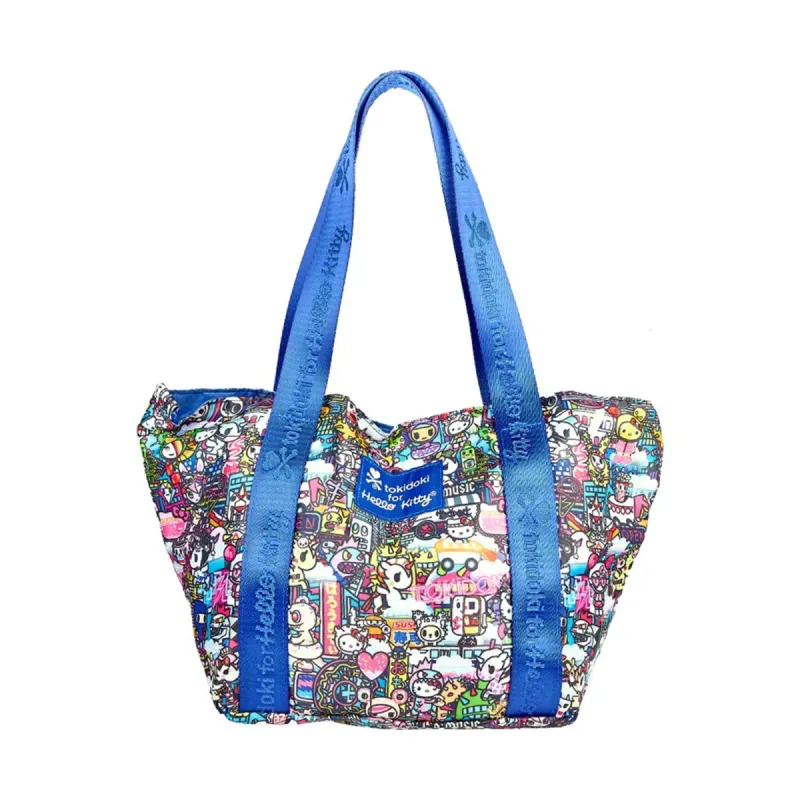 Hello Kitty x Tokidoki 2-Way Shoulder Tote Bag (Midnight Metropolis) made by Sanrio
