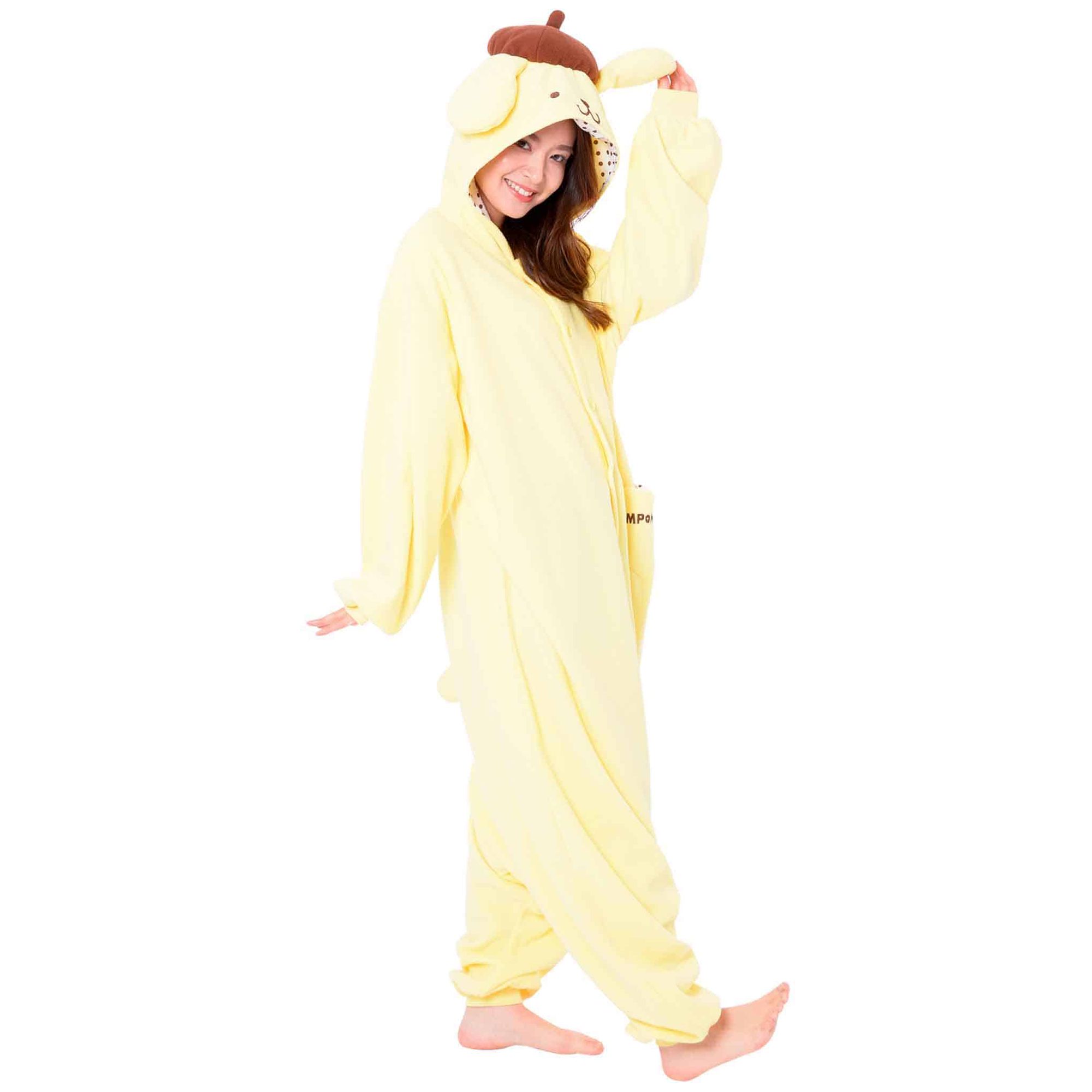 Pompompurin Kigurumi Onesie (Tall Size) sold by Sanrio