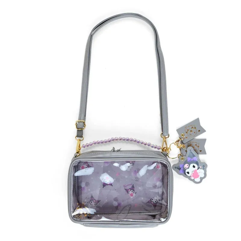 Kuromi 2-Way Clear Crossbody Bag sold by Sanrio