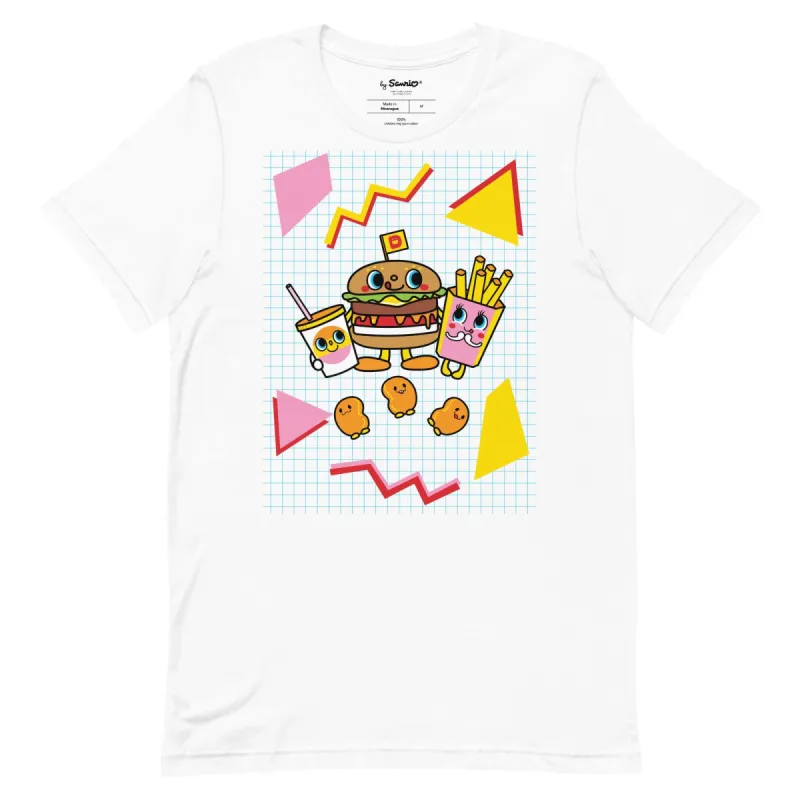 Dokidoki Yummychums 80s Retro Tee sold by Sanrio