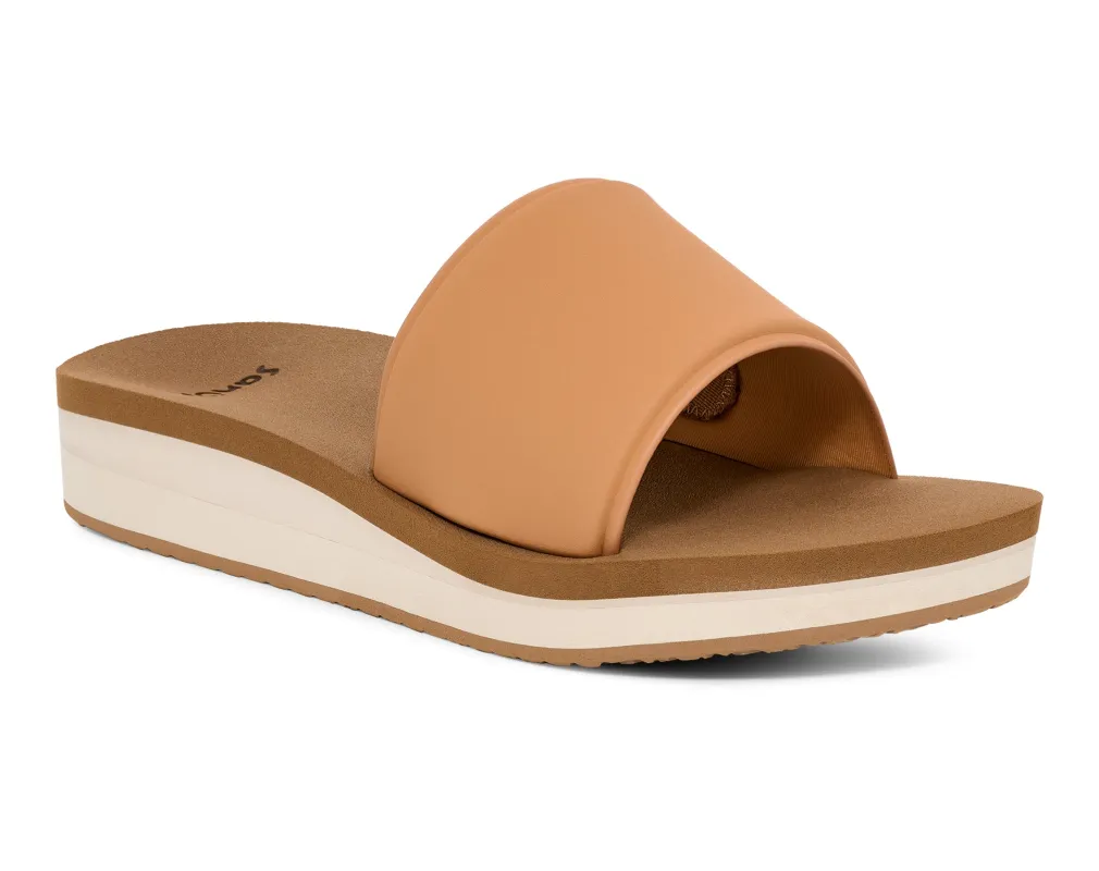 Highland Slide - Women - Tan / 5 sold by Sanuk