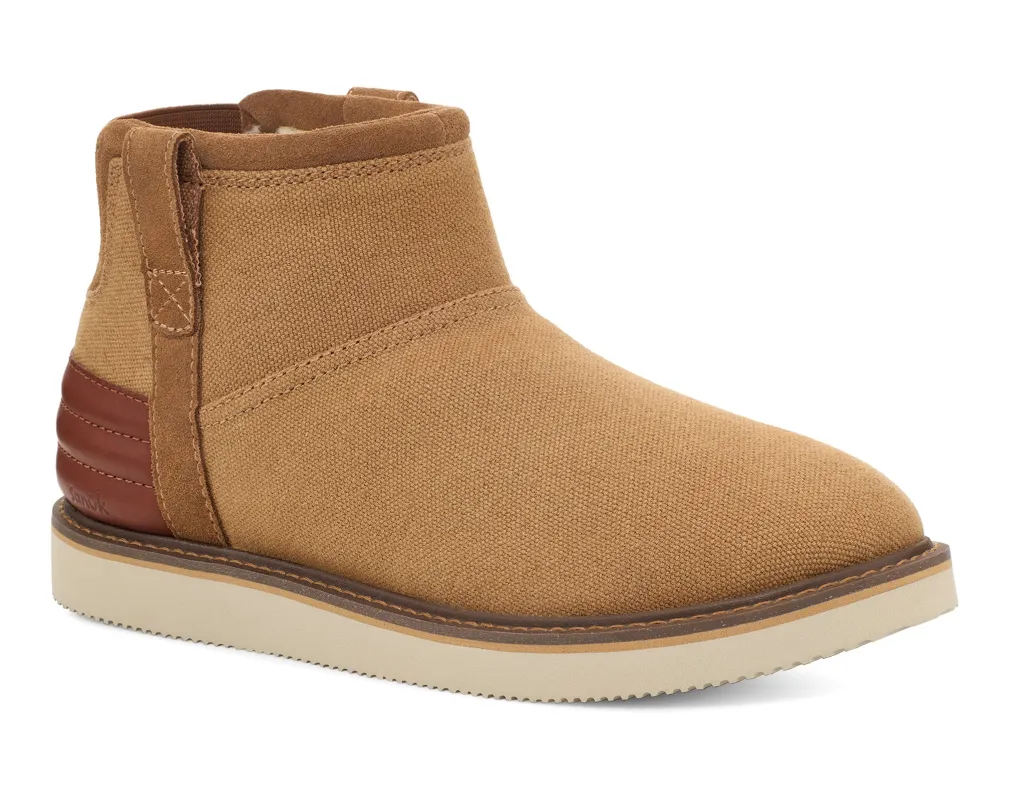 Cozy Vibe Surf Check Sl - Men - Tan / 10 made by Sanuk