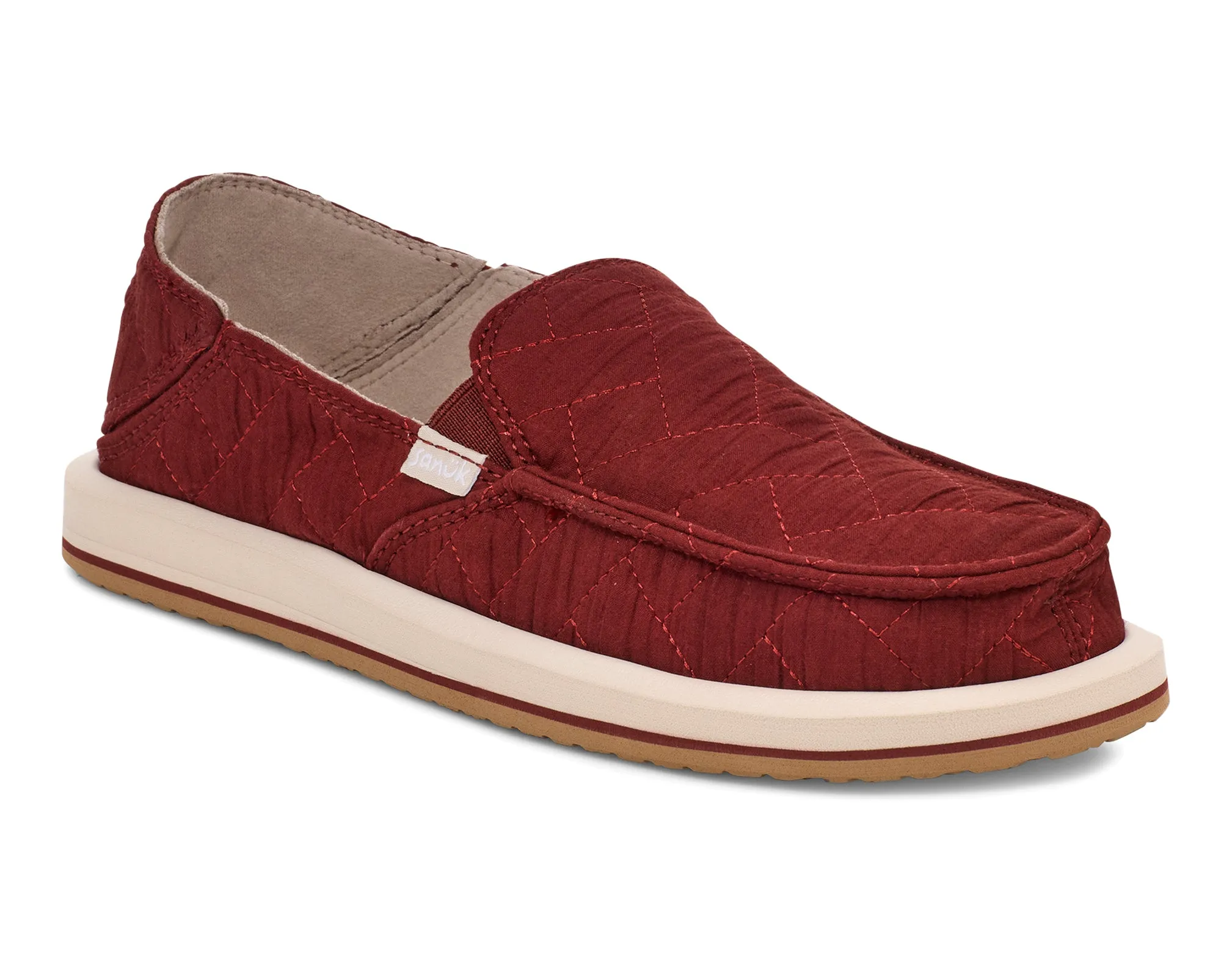 Donna Quilted - Women - Fired Brick / 7 sold by Sanuk