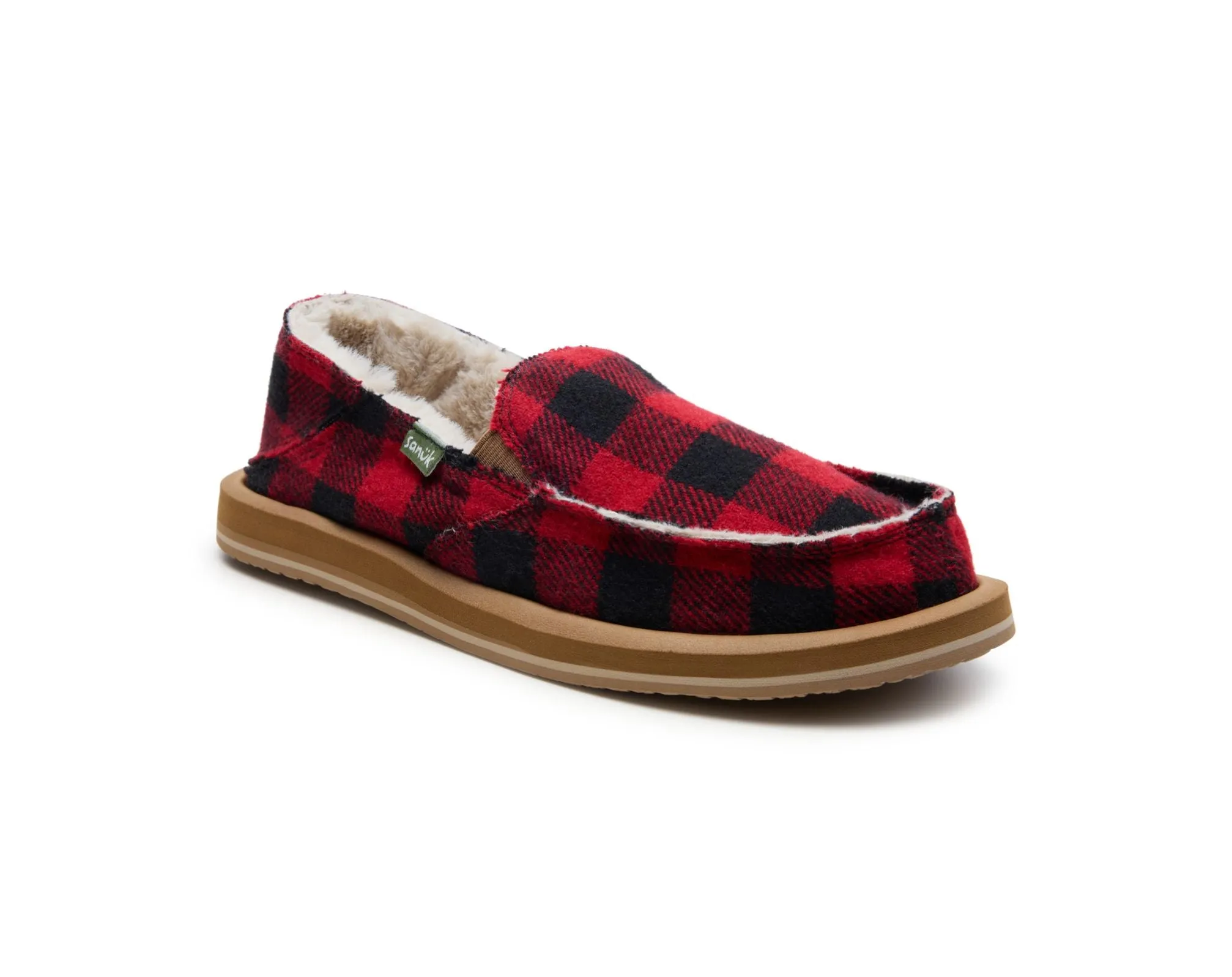 Donna Plaid Buffalo Chill - Women - Red / 7 sold by Sanuk