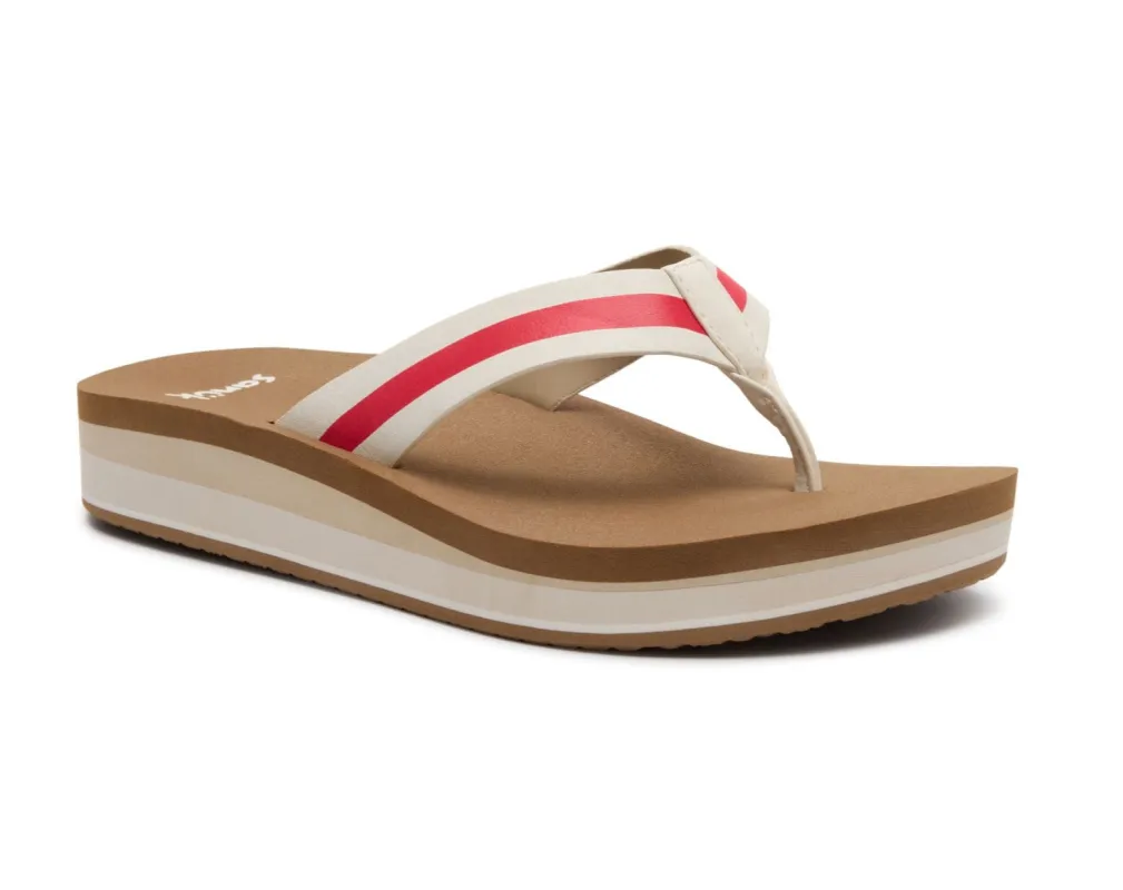 Highland Stripe - Women - Red / 5 sold by Sanuk