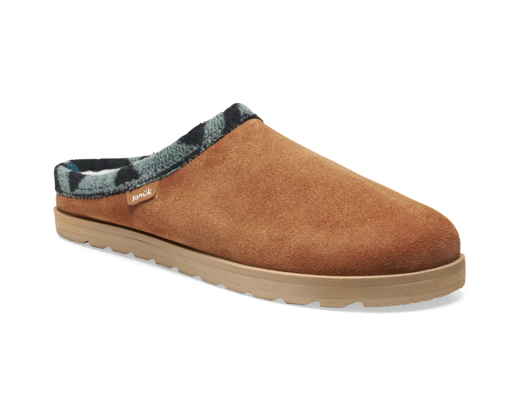 Yoga Cloud Lounger - Men - Tan Suede / 14 sold by Sanuk