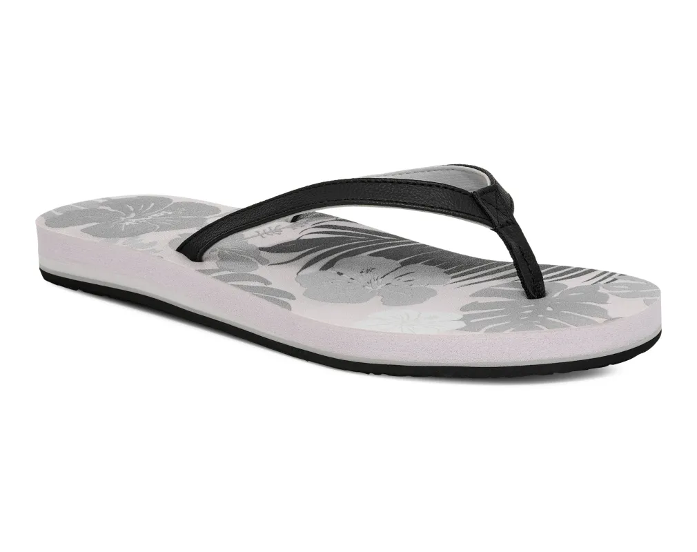 Yoga Joy II Tropics - Women - Black / 10 made by Sanuk