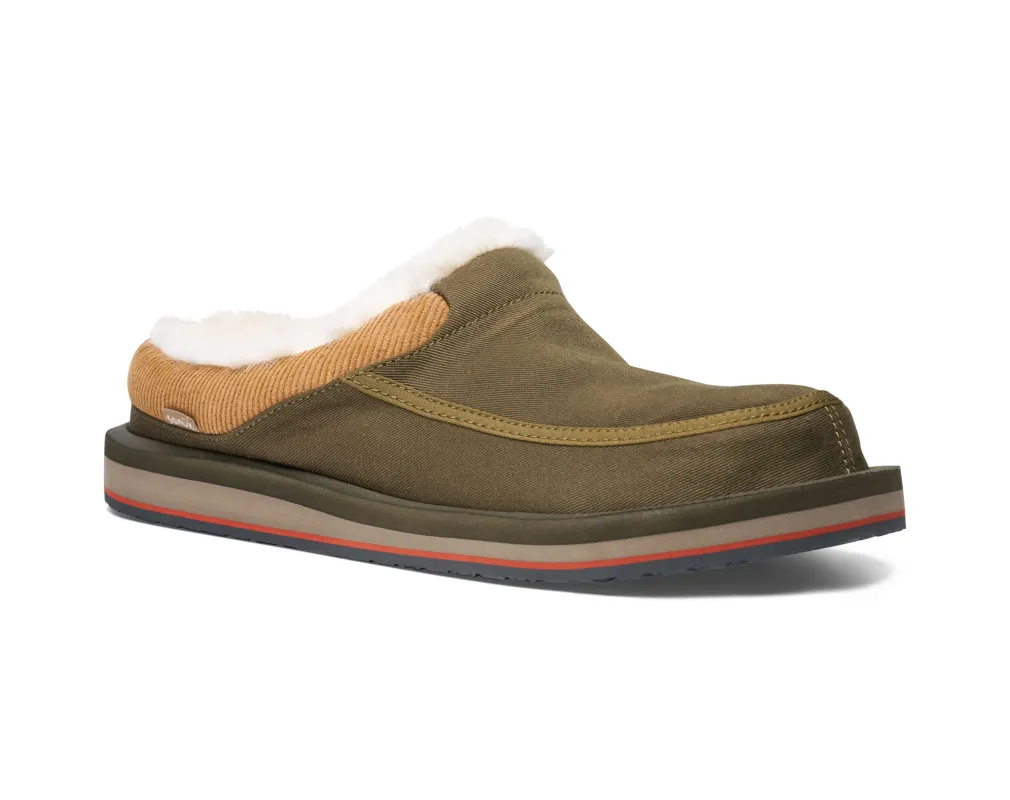 Donny Cozy - Men - Dusty Olive / 14 sold by Sanuk