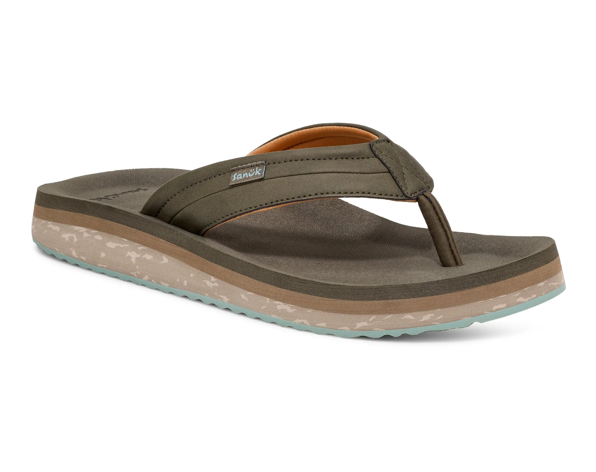 Tiderush - Men - Olive / 7 sold by Sanuk