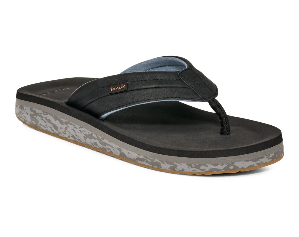 Tiderush - Men - Black / 12 made by Sanuk