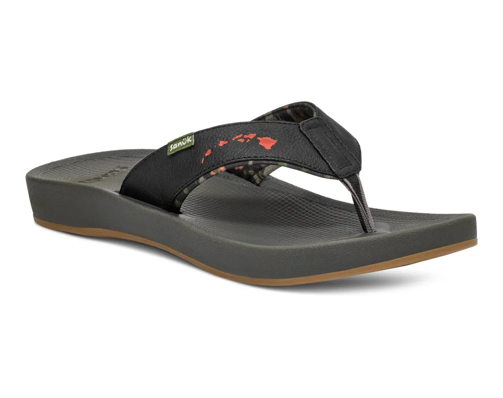 Cosmic Coast Hawaii  - Men - Black / 8 sold by Sanuk
