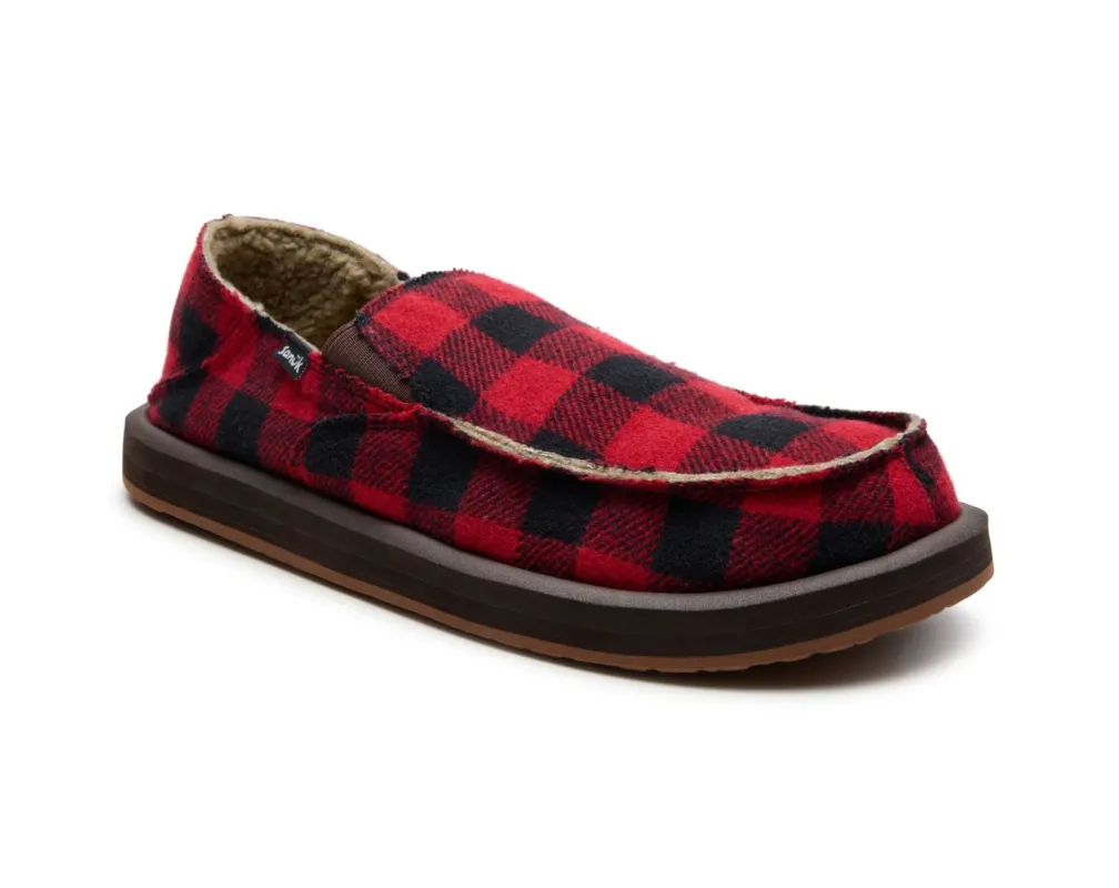 Donny Buffalo Chill - Men - Red / 12 sold by Sanuk