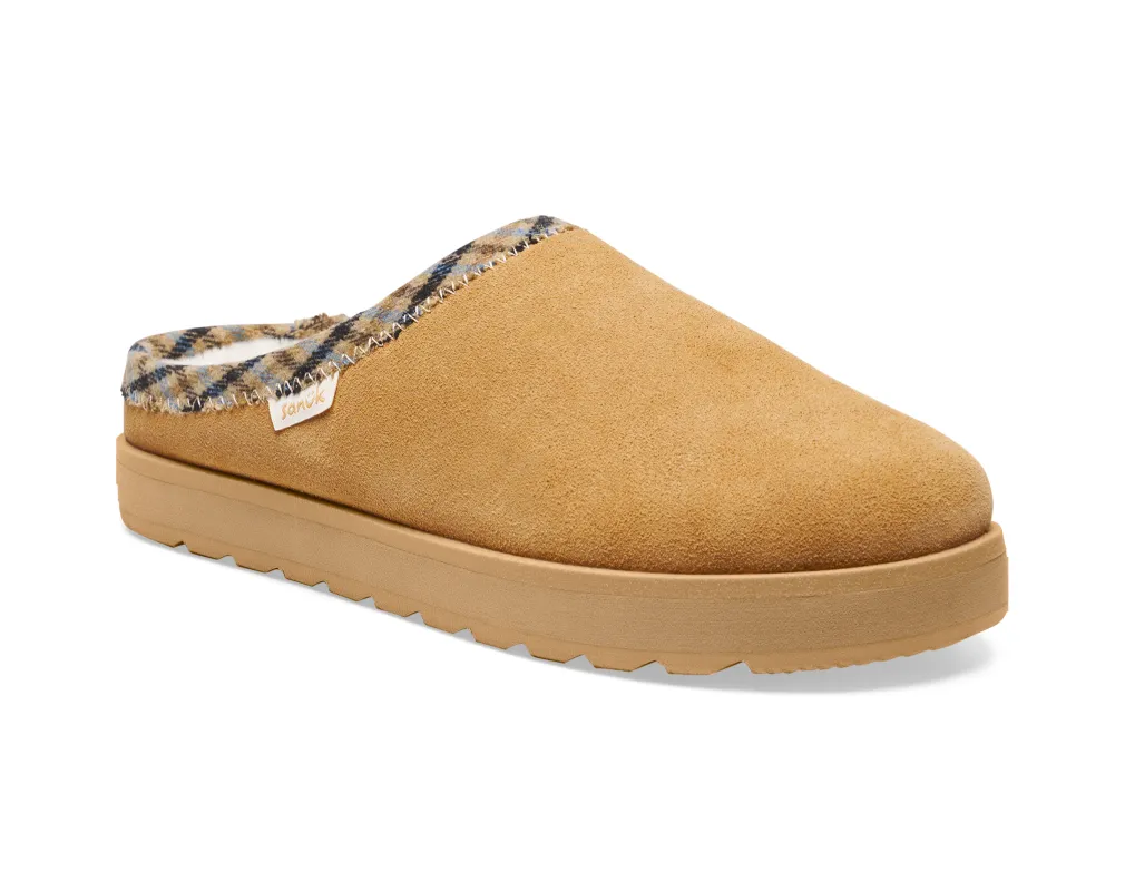 Yoga Cloud Lounger - Women - Tan Suede / 7 sold by Sanuk