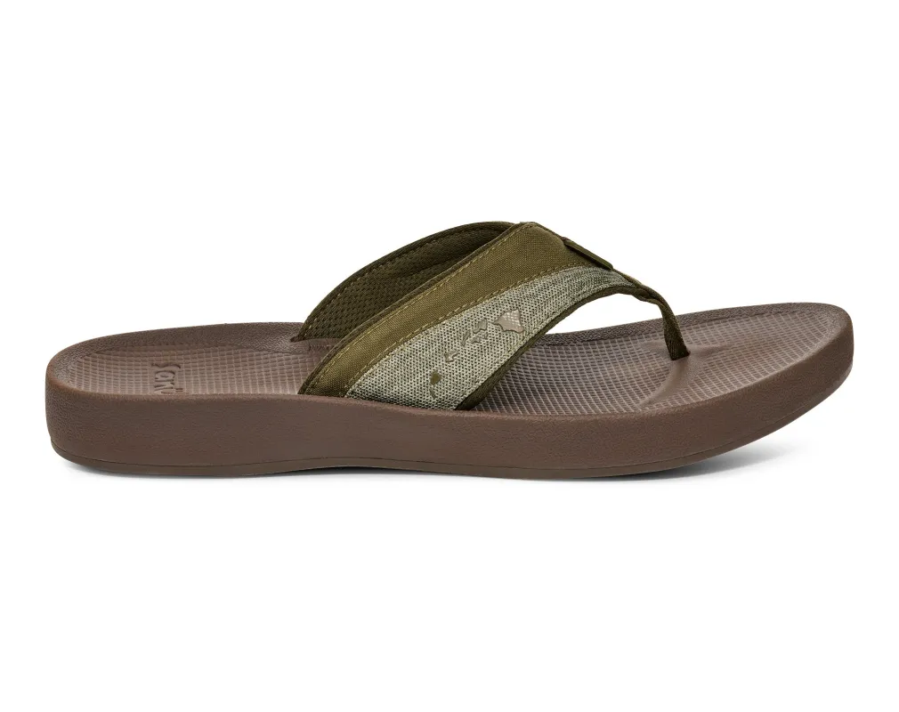 Cosmic Seas Mesh Hawaii - Men - Green / 13 sold by Sanuk