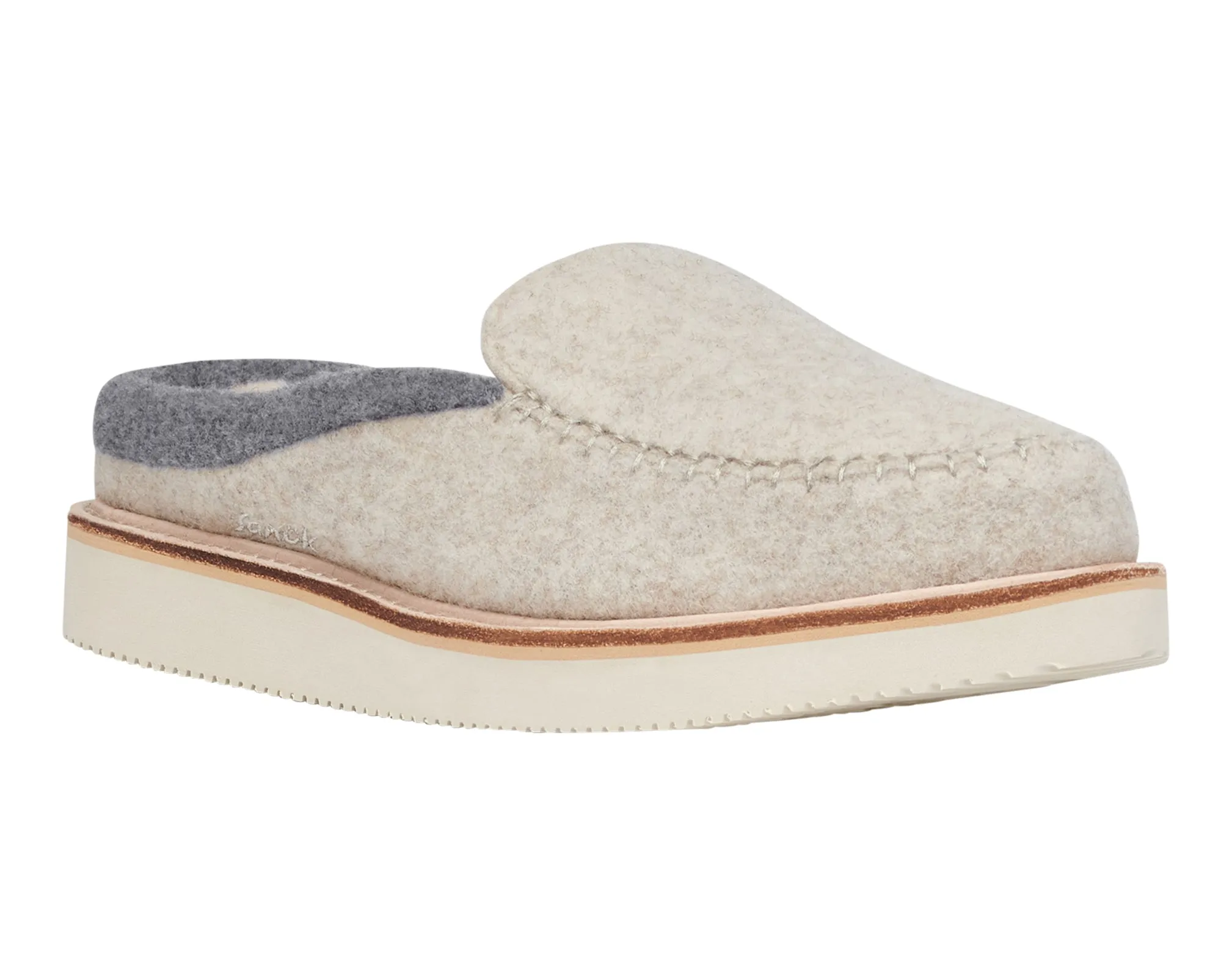 Cozy Vibe Slipper Sm Wool - Women - Oatmeal / 9 sold by Sanuk