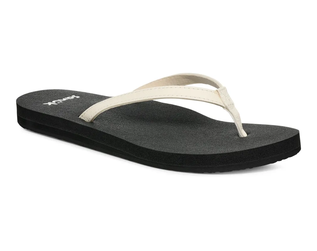 Yoga Joy II - Women - White Black / 6 sold by Sanuk
