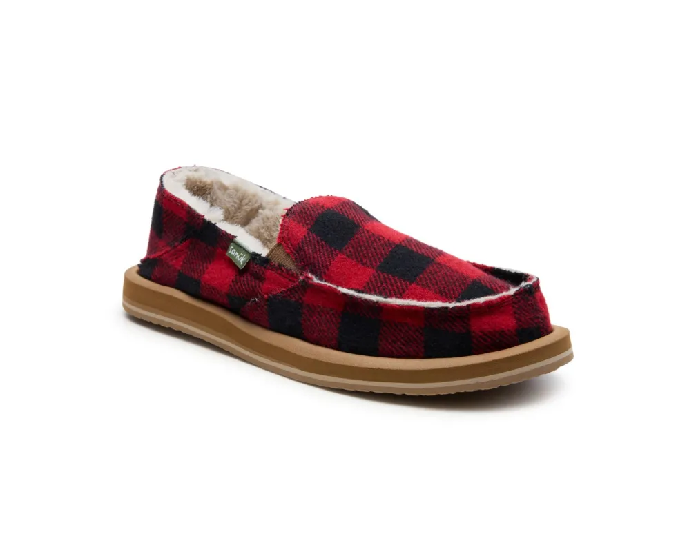 Donna Plaid Buffalo Chill - Women - Red / 6 sold by Sanuk