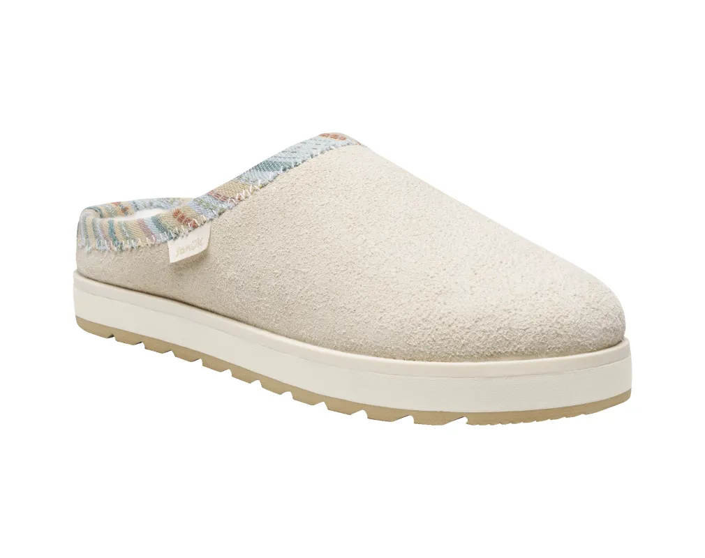 Yoga Cloud Lounger - Women - Sand Suede / 6 sold by Sanuk