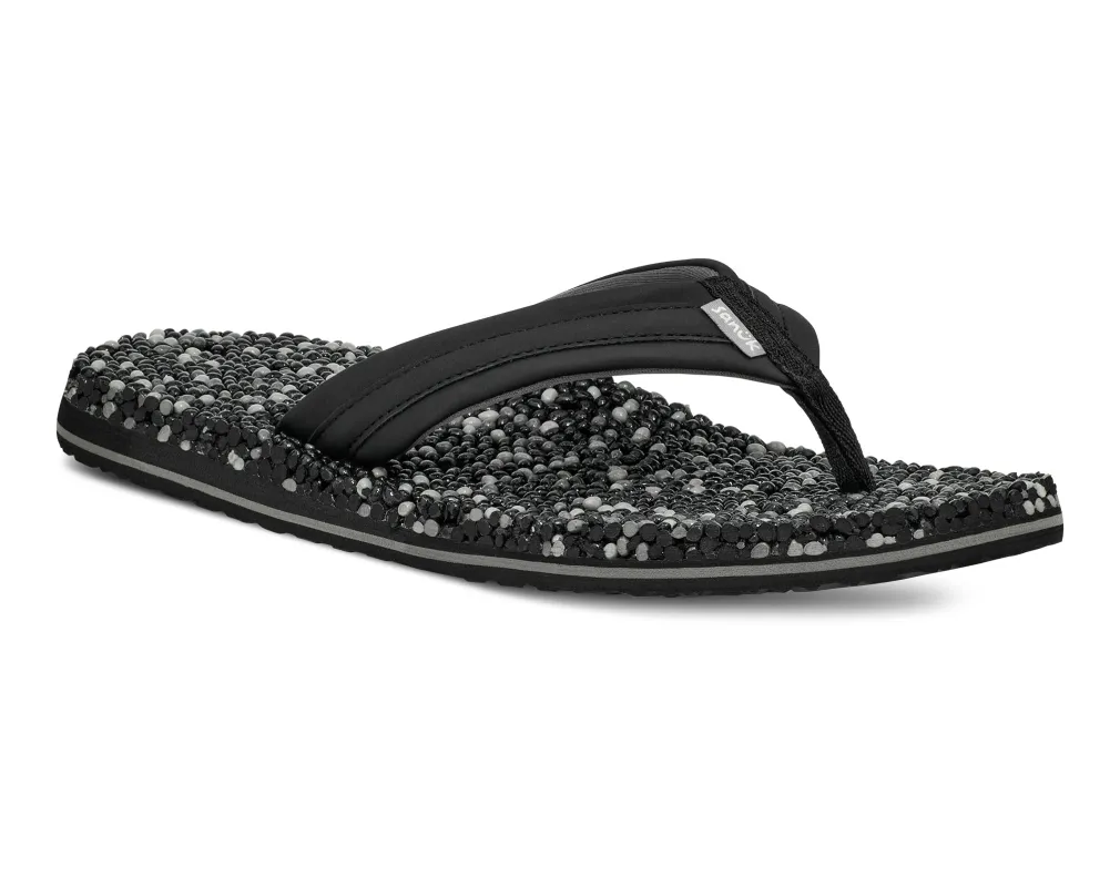 Bubblecush - Men - Black Multi / 7 made by Sanuk
