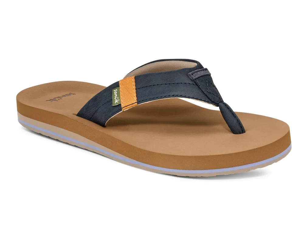 Sawyer - Men - Navy Retro / 12 made by Sanuk