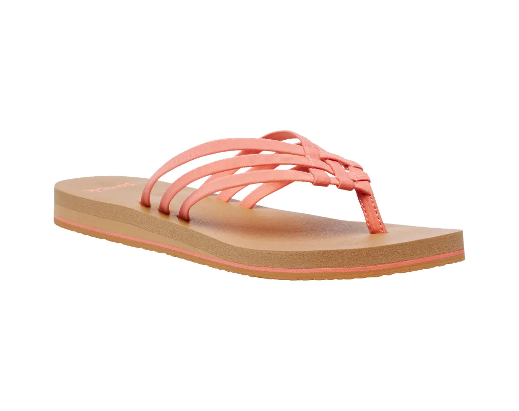 Yoga Sandy II - Women - Coral Haze / 8 made by Sanuk