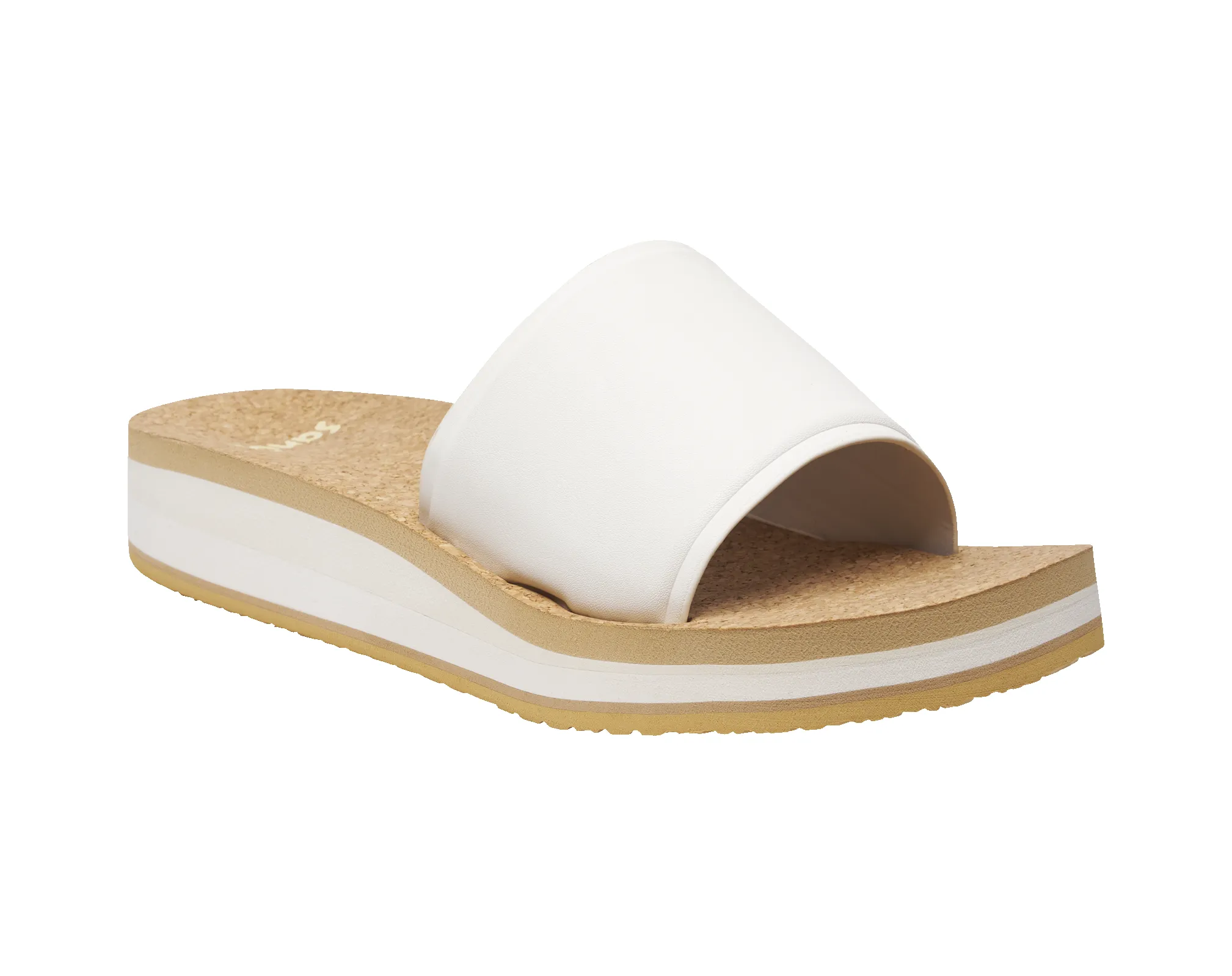 Highland Slide - Women - Marshmallow / 9 sold by Sanuk