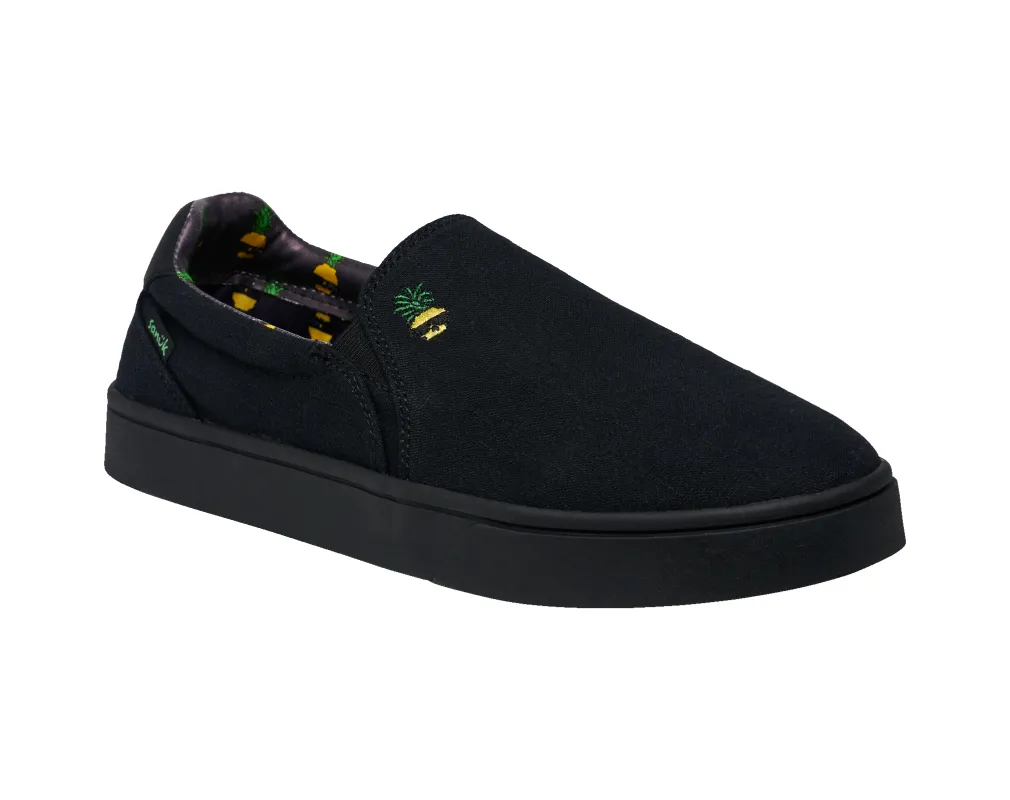 Hava-Shoe Slip On - Men - Black Ben Gravy / 9.5 made by Sanuk