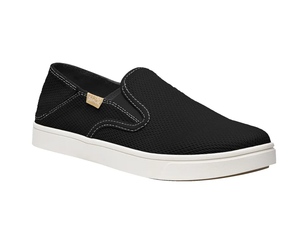 Tydal Slip On - Women - Black / 8.5 made by Sanuk