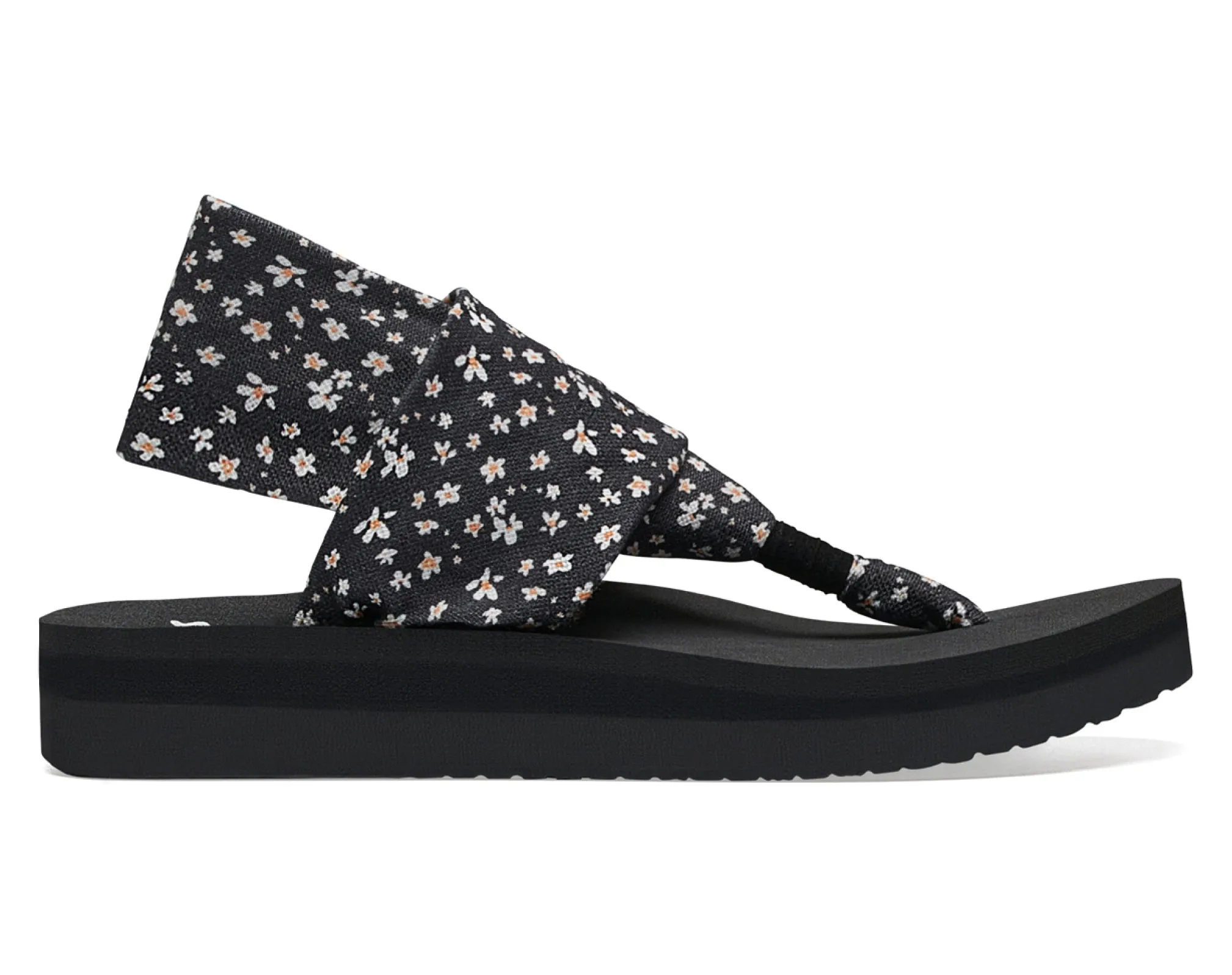 Sling St Midform Microfloral - Women - Black / 11 sold by Sanuk