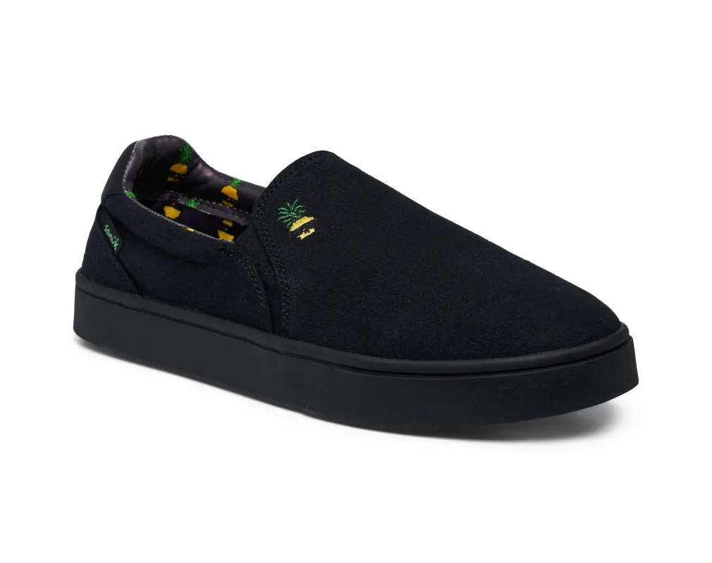 Hava-Shoe Slip On - Men - Black Ben Gravy / 8.5 made by Sanuk