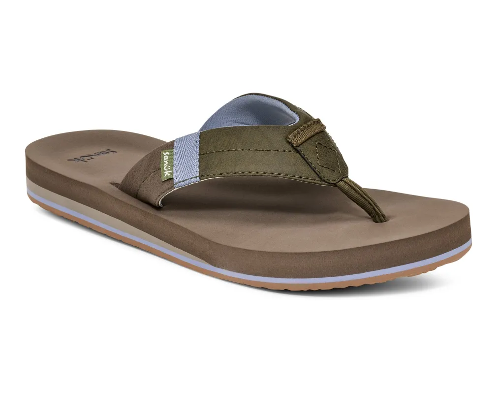 Sawyer - Men - Olive / 12 made by Sanuk