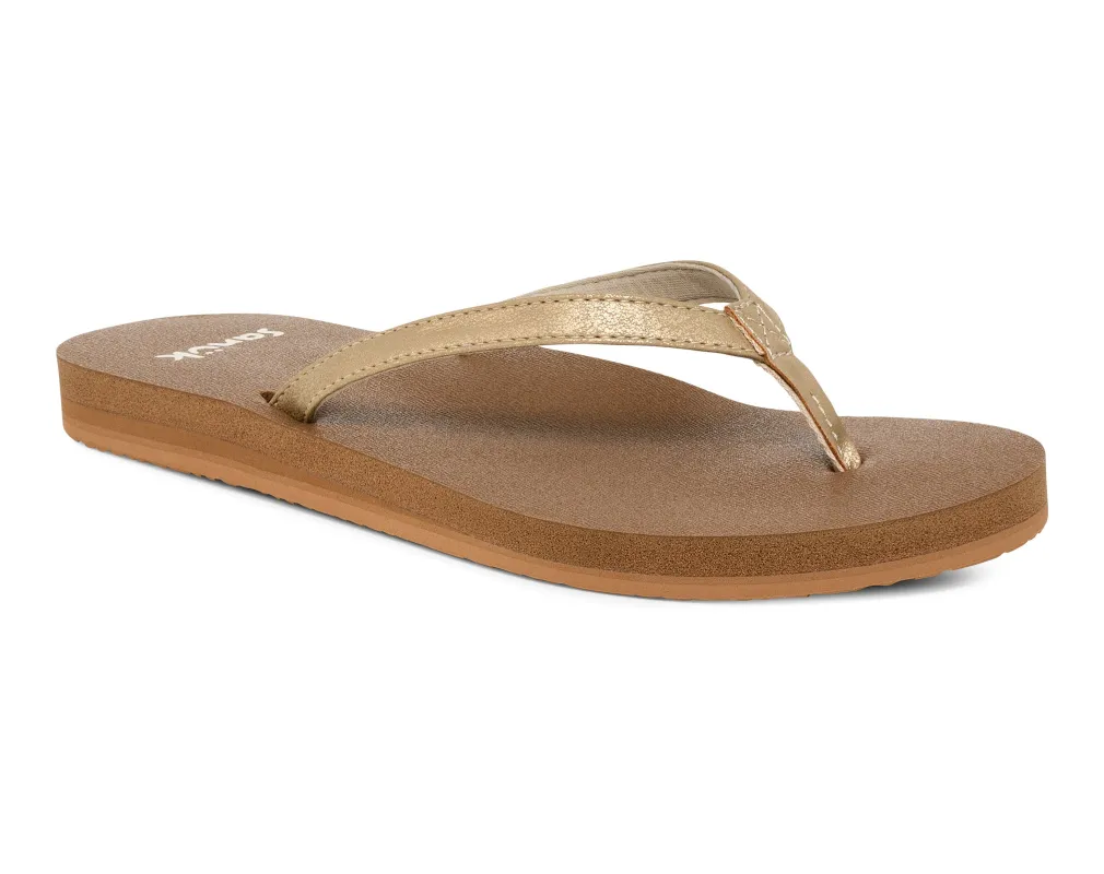 Yoga Joy II Shimmer - Women - Champagne / 5 made by Sanuk