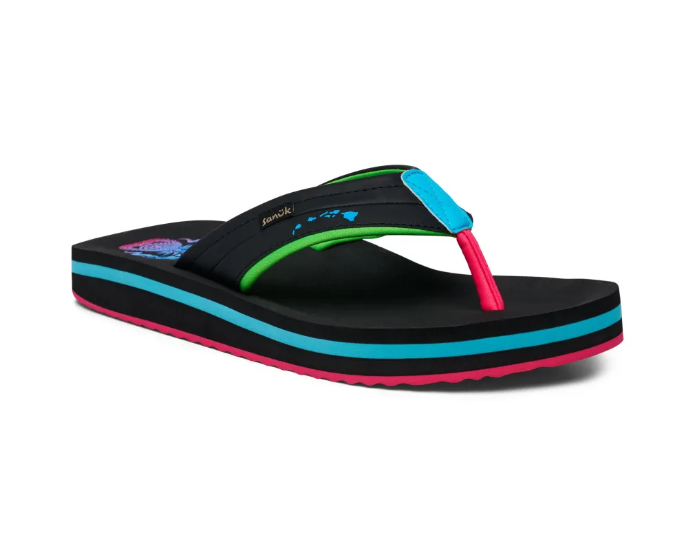 Tiderush - Men - Neon Hawaii / 8 made by Sanuk