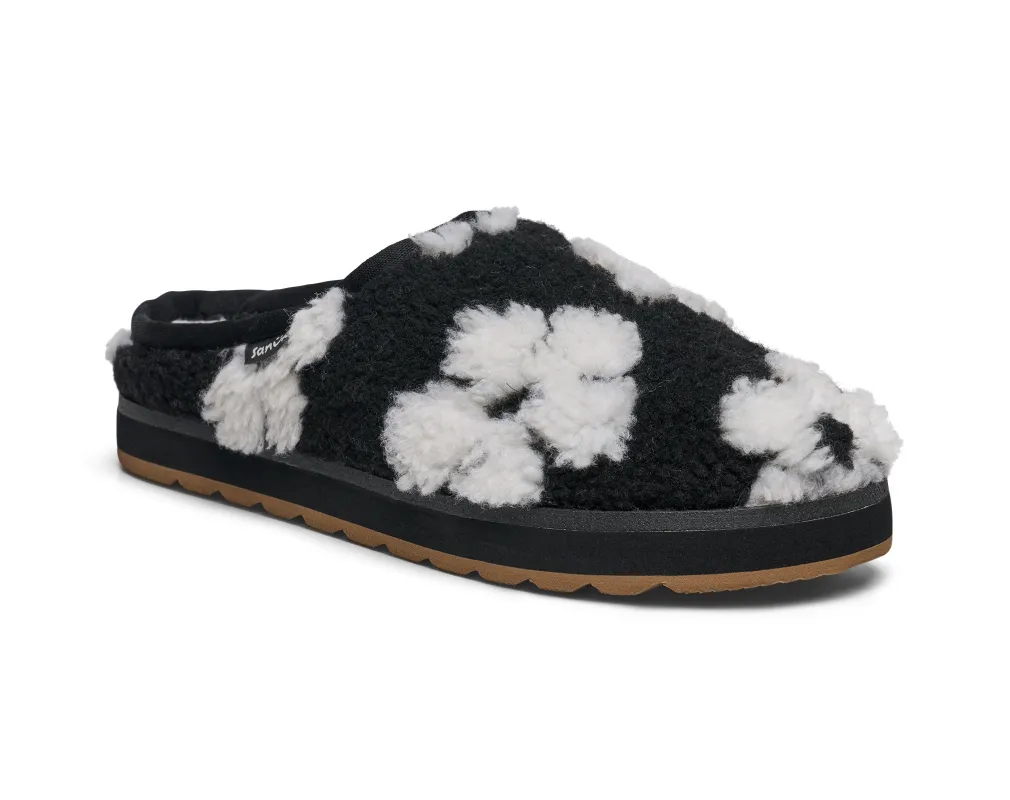Yoga Cloud Lounger - Women - Black Daisy / 5 made by Sanuk