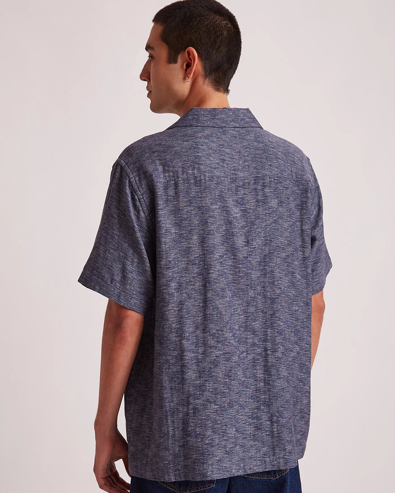 Canty Embroidered Linen Gauze SS Shirt sold by Saturdays New York City product image thumbnail 3