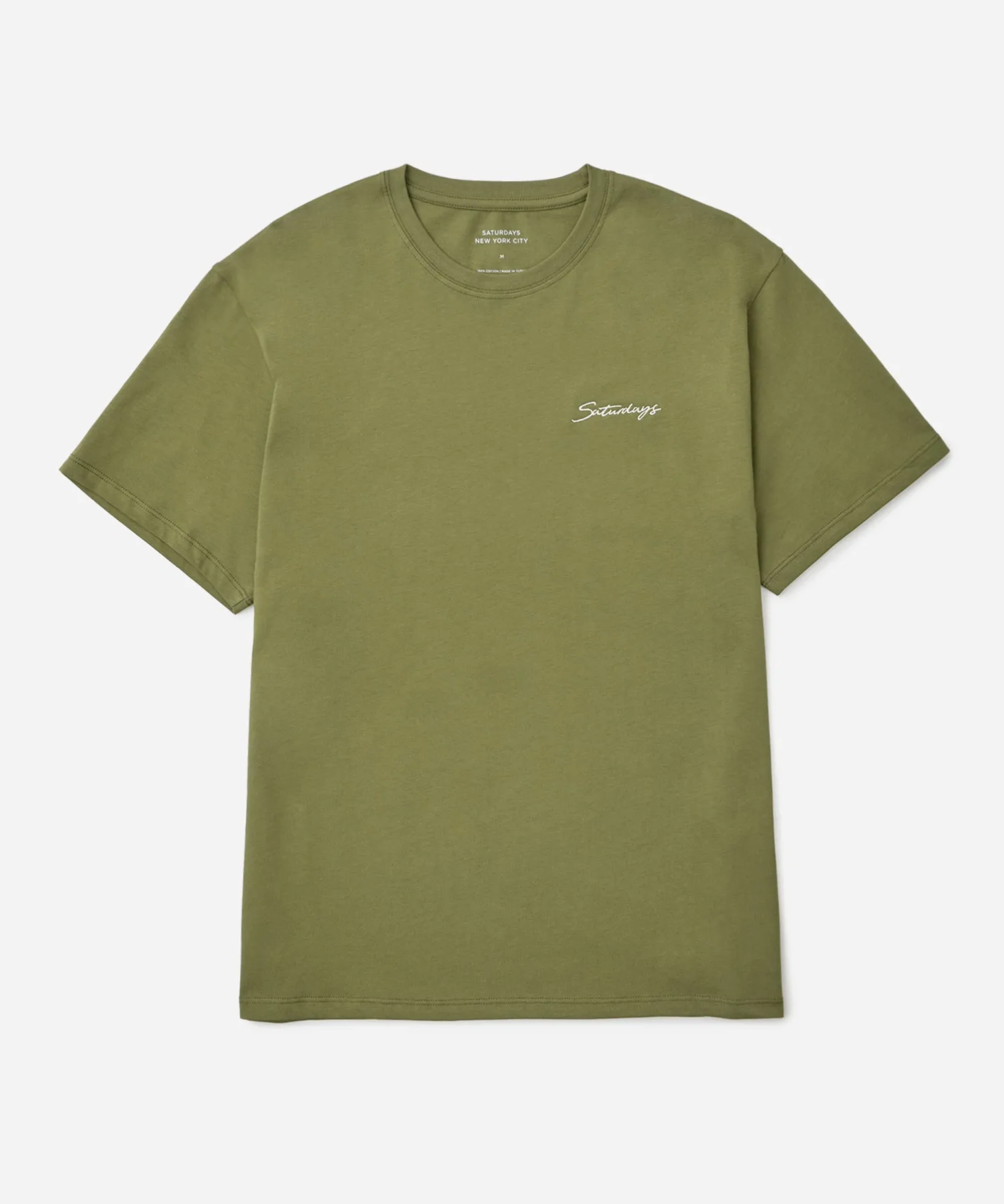Script Standard SS Tee sold by Saturdays New York City