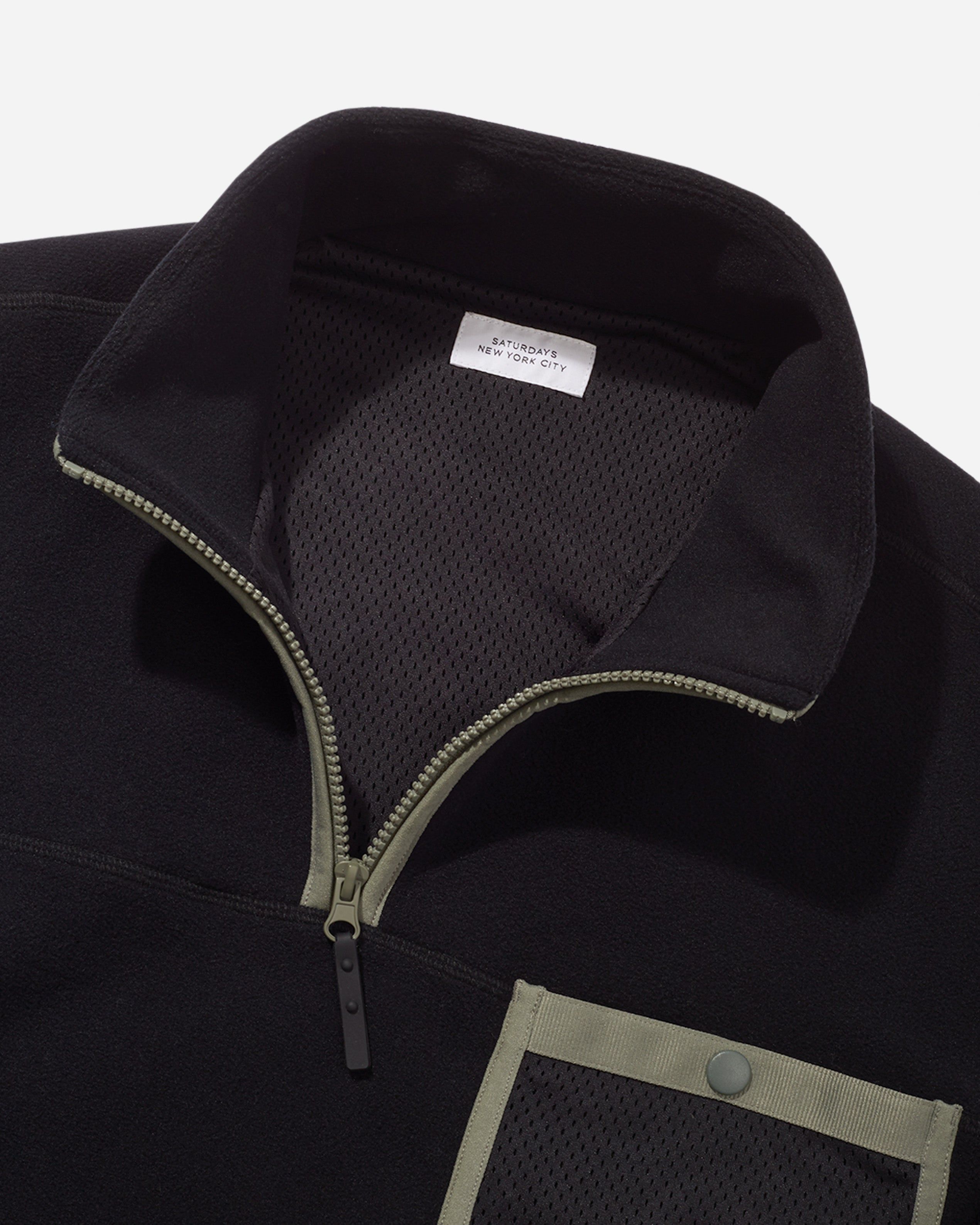 Rainier Fleece Half Zip sold by Saturdays New York City product image thumbnail 2