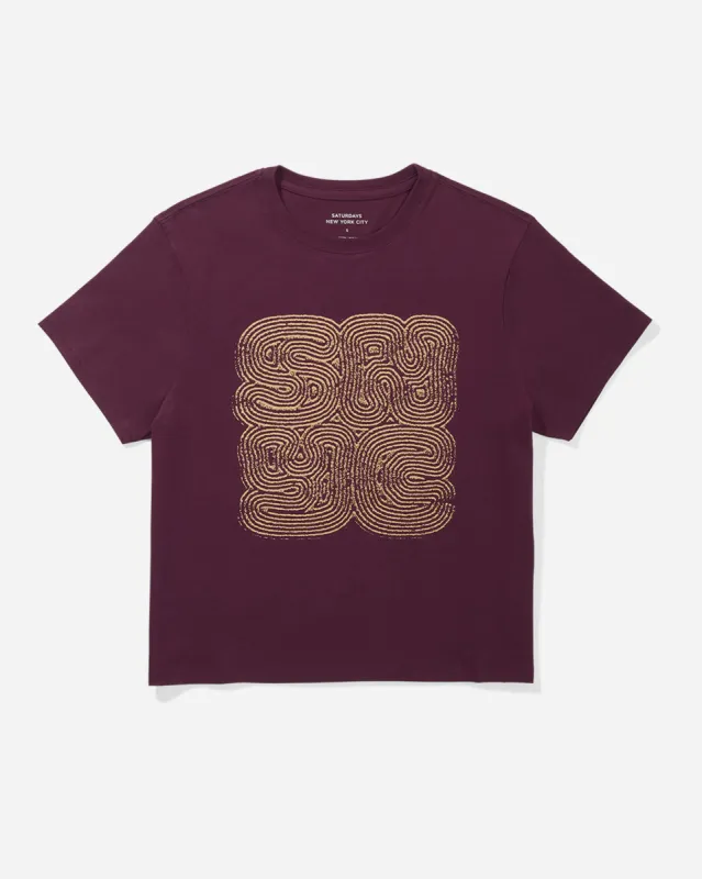 Women's Maze Standard SS Tee sold by Saturdays New York City