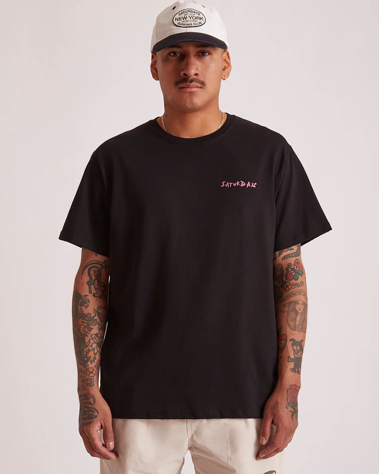 Brush Stroke Standard SS Tee sold by Saturdays New York City product image thumbnail 3
